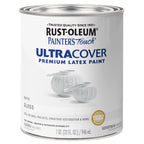 Rust-Oleum Painters Touch Ultra Cover Gloss White Water-Based Paint Exterior and Interior 1 qt - Case of 2