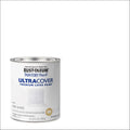 Rust-Oleum Painters Touch Ultra Cover Semi-Gloss White Water-Based Paint Exterior and Interior 1 qt - Case of 2