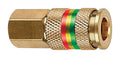 Tru-Flate Combo Coupler Brass Universal Coupler 1/4 Female 1 pc