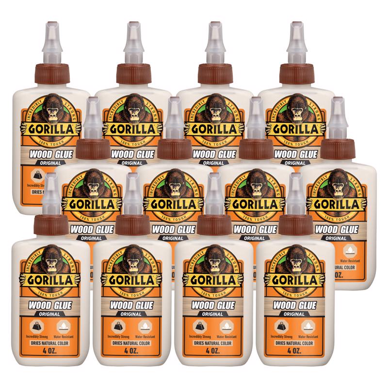 Gorilla Light Tan Wood Glue 4 oz