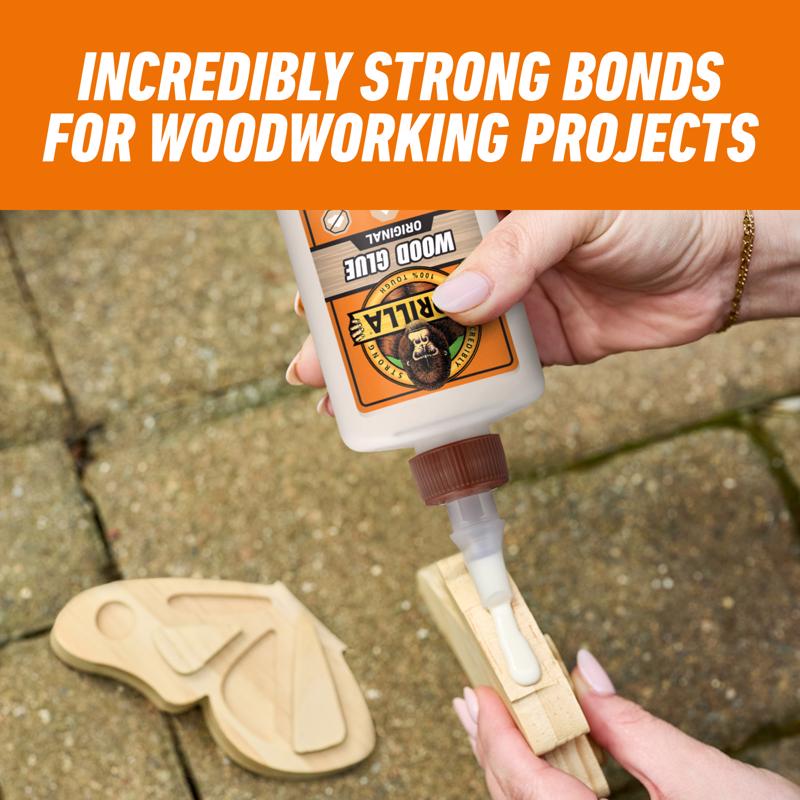 Gorilla Light Tan Wood Glue 4 oz