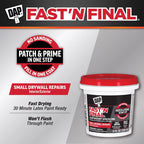 DAP Fast 'N Final Ready to Use White Lightweight Spackling Compound 8 oz - Case of 12
