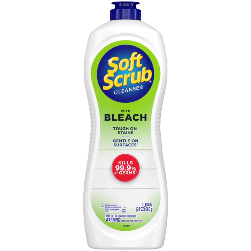 Soft Scrub No Scent Heavy Duty Cleaner 24 oz Cream - Case of 8