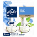 Glade Plug-Ins Clean Linen Scent Air Freshener Refill 1.34 oz Liquid - Case of 6