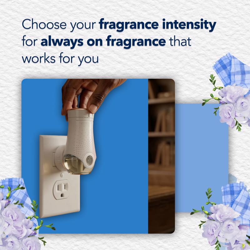 Glade Plug-Ins Clean Linen Scent Air Freshener Refill 1.34 oz Liquid - Case of 6