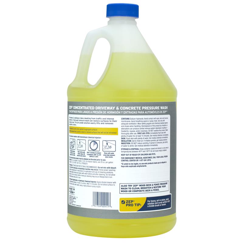Zep Pressure Washer Cleaner 1 gal Liquid - Case of 4