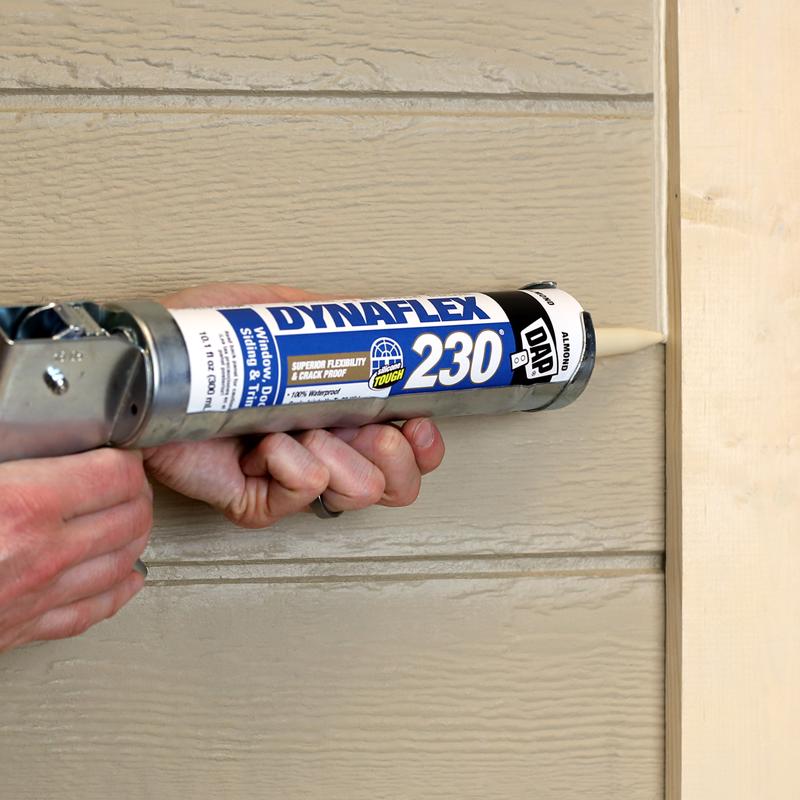 DAP Dynaflex 230 Almond Premium Latex Door/Siding/ Window Sealant 10.1 oz - Case of 12
