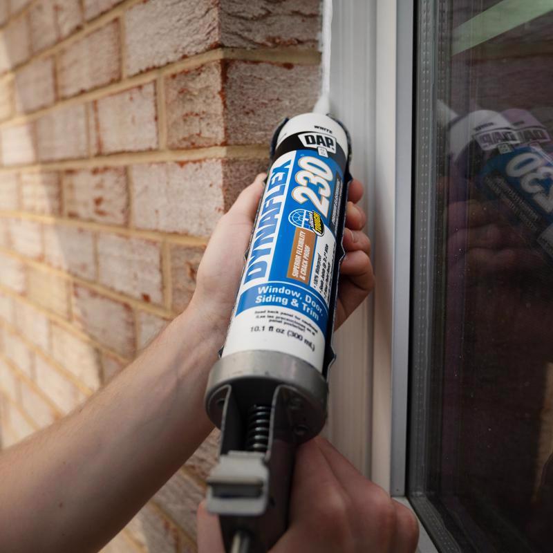DAP Dynaflex 230 Almond Premium Latex Door/Siding/ Window Sealant 10.1 oz - Case of 12