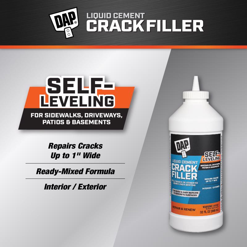 DAP Cement Crack Filler 1 qt Gray