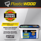 DAP Plastic Wood Natural Wood Filler 32 oz - Case of 4