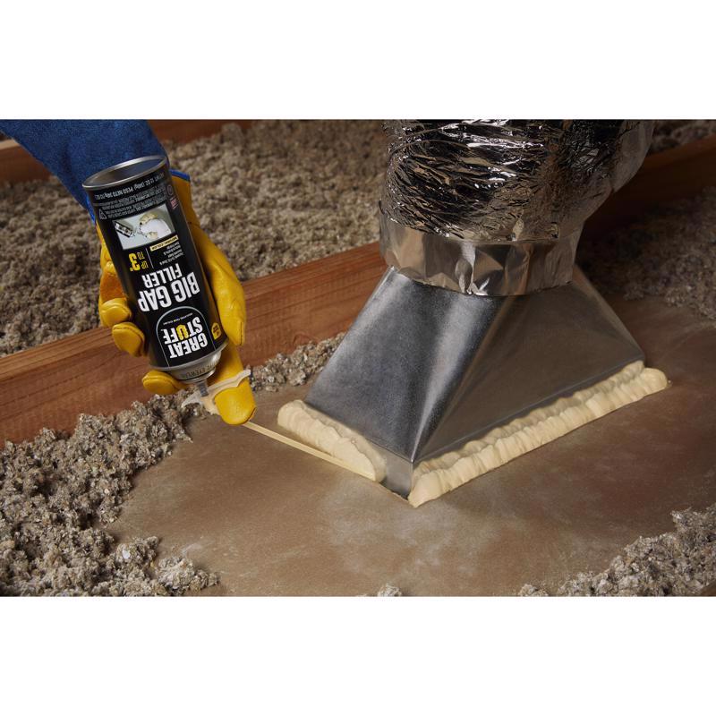 Great Stuff Big Gaps Ivory Polyurethane Insulating Foam Sealant 12 oz - Case of 12