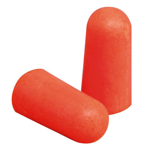 3M 32 dB Soft Foam Earplugs Orange 8 pair