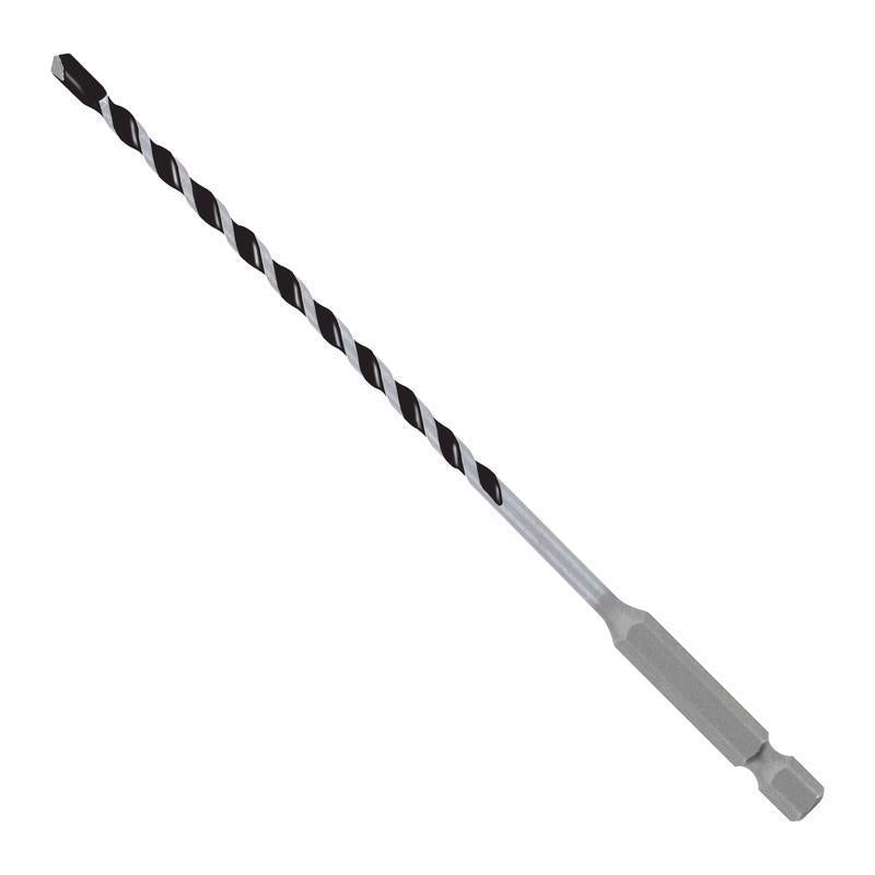 Diablo 5/32 in. X 6 in. L Multi-Material Carbide Tipped Hammer Drill Bit Hex Shank 1 pk - Case of 3