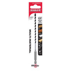 Diablo 5/32 in. X 6 in. L Multi-Material Carbide Tipped Hammer Drill Bit Hex Shank 1 pk - Case of 3