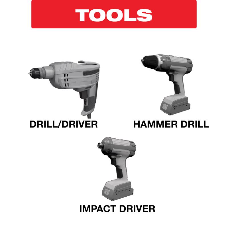 Diablo 1/4 in. X 6 in. L Multi-Material Carbide Tipped Hammer Drill Bit Hex Shank 1 pk