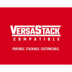 CRAFTSMAN VERSASTACK 17 in. Tower Tool Box Black/Red
