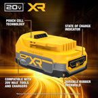 DeWalt 20V MAX XR DCBP034C 1.7 Ah Lithium-Ion Compact Battery and Charger Starter Kit 2 pc