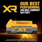 DeWalt 20V MAX XR DCBP034C 1.7 Ah Lithium-Ion Compact Battery and Charger Starter Kit 2 pc