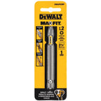 DeWalt Max Fit Phillips #2 X 3.5 in. L Screwdriver Bit Steel 1 pk