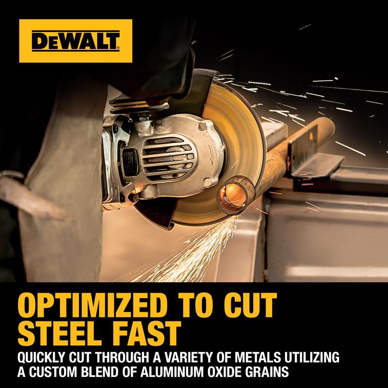DeWalt 6 in. D X 7/8 in. X 0.045 in. thick Aluminum Oxide Cutting Wheel 1 pk