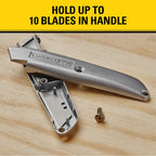 Stanley Classic 99 6 in. Retractable Utility Knife Gray 1 pk