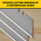 Stanley Classic 99 6 in. Retractable Utility Knife Gray 1 pk
