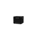 Organize-it Black Miniature Storage Bin 5.5 in. H X 6.5 in. W X 6.5 in. D Stackable