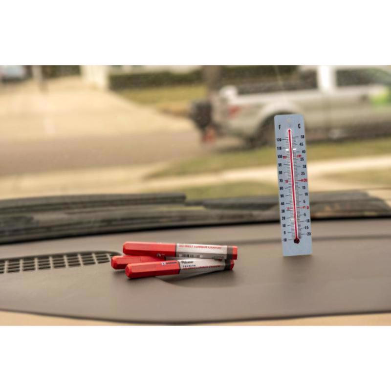 C.H. Hanson Premier No Melt 4.5 in. L Lumber Crayon Red 1 pc - Case of 12