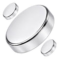 Magnet Source .118 in. L X .709 in. W Silver Super Disc Magnets 6.5 lb. pull 3 pc