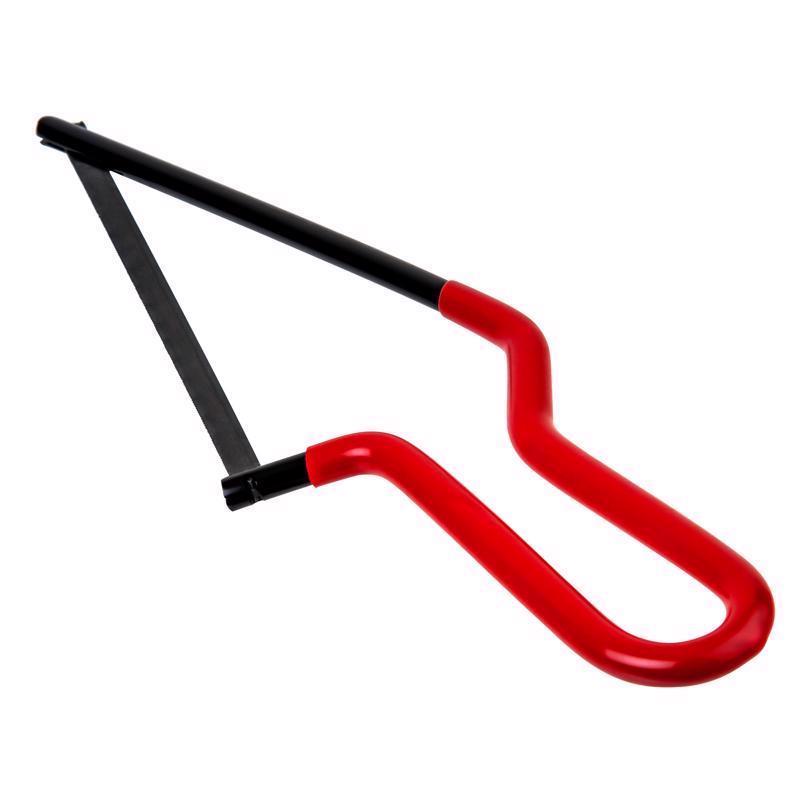 Superior Tool 32 TPI 6 in. High Carbon Steel Mini Hacksaw Black/Red 1 pc