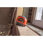 STANLEY LeverLock 25 ft. L X 1 in. W Compact Tape Measure 1 pk