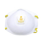 3M N95 Sanding and Fiberglass Disposable Respirator Valved White 2 pc - Case of 6