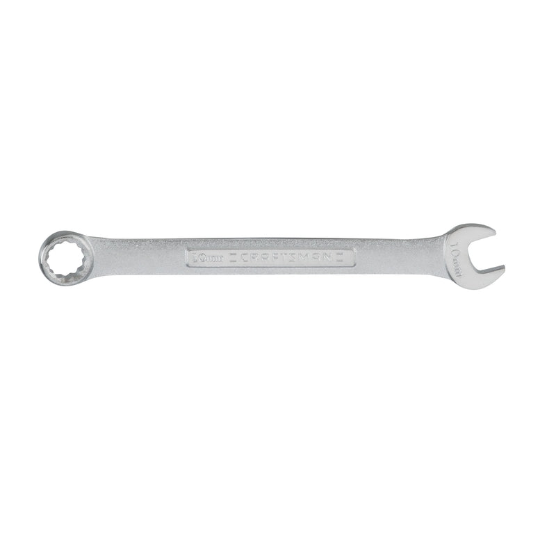 CRAFTSMAN 10 mm X 10 mm 12 Point Metric Combination Wrench 5.5 in. L 1 pc