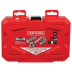 CRAFTSMAN 3/8 in. drive SAE 6 Point Socket Set 10 pc