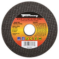 Forney 4-1/2 in. D X 7/8 in. X 1/16 in. thick Aluminum Oxide Metal Cut-Off Wheel 1 pc