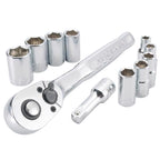 Craftsman 1/4 in. drive SAE 6 Point Socket and Ratchet Set 11 pc
