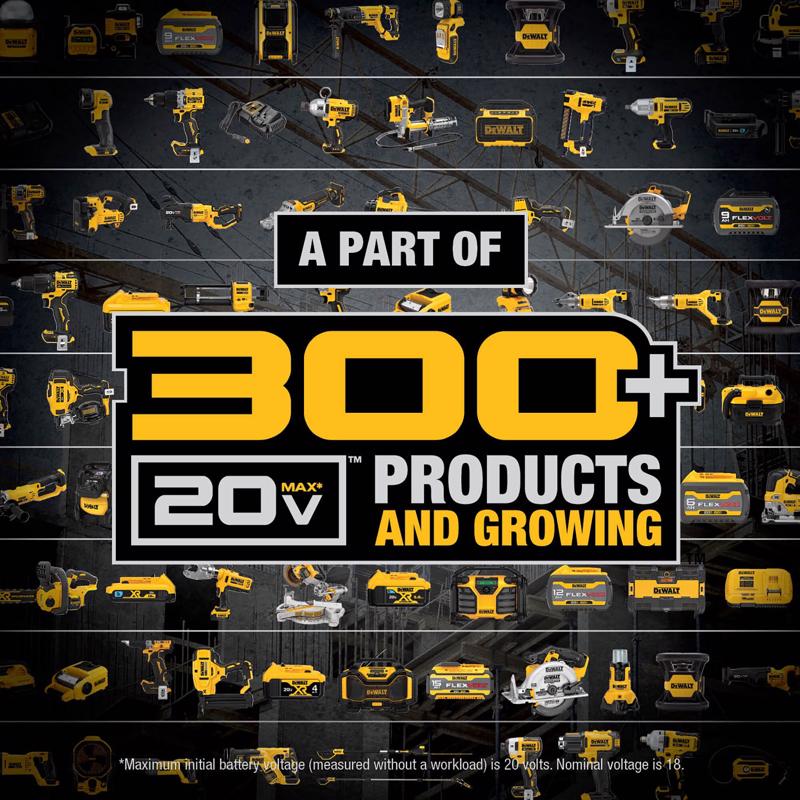 DeWalt 20V MAX 1/2 in. Brushed Cordless Compact Drill Kit (Battery & Charger)
