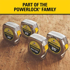 STANLEY PowerLock 25 ft. L X 1 in. W Compact Tape Measure 1 pk