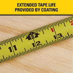 STANLEY PowerLock 25 ft. L X 1 in. W Compact Tape Measure 1 pk