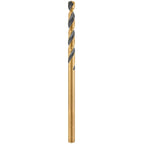 DeWalt Black & Gold 5/32 in. X 3.12 in. L High Speed Steel Split Point Drill Bit Round Shank 1 pc