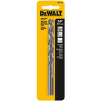 DeWalt Black & Gold 3/8 in. X 5 in. L High Speed Steel Split Point Drill Bit Round Shank 1 pc - Case of 3