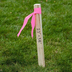 C.H. Hanson 150 ft. L X 1.2 in. W PVC Flagging Tape Fluorescent Pink