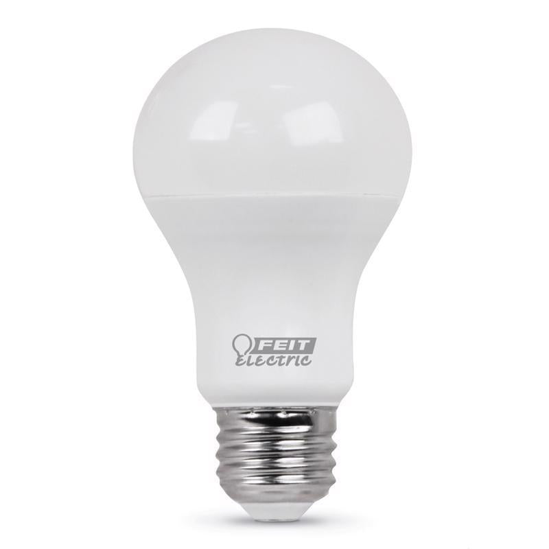 Feit A19 E26 (Medium) LED Bulb Daylight 60 Watt Equivalence 4 pk - Case of 12