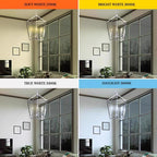 Feit White BA10 E12 (Candelabra) Filament LED Bulb Soft White 40 Watt Equivalence 4 pk