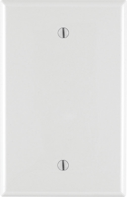 Leviton White 1 gang Nylon Blank Wall Plate 1 pk - Case of 25