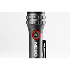 NEBO DaVinci 450 lm Black/Gray LED Rechargeable Flashlight 14500 Battery