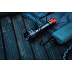 NEBO DaVinci 450 lm Black/Gray LED Rechargeable Flashlight 14500 Battery