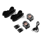 NEBO Mycro 250 lm Black/Gray LED Rechargeable Head Lamp