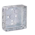 Southwire Old Work 21 cu in Square Galvanized Steel Electrical Box Gray