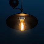 Feit ST19 E26 (Medium) Filament LED Bulb Warm Amber 60 Watt Equivalence 2 pk
